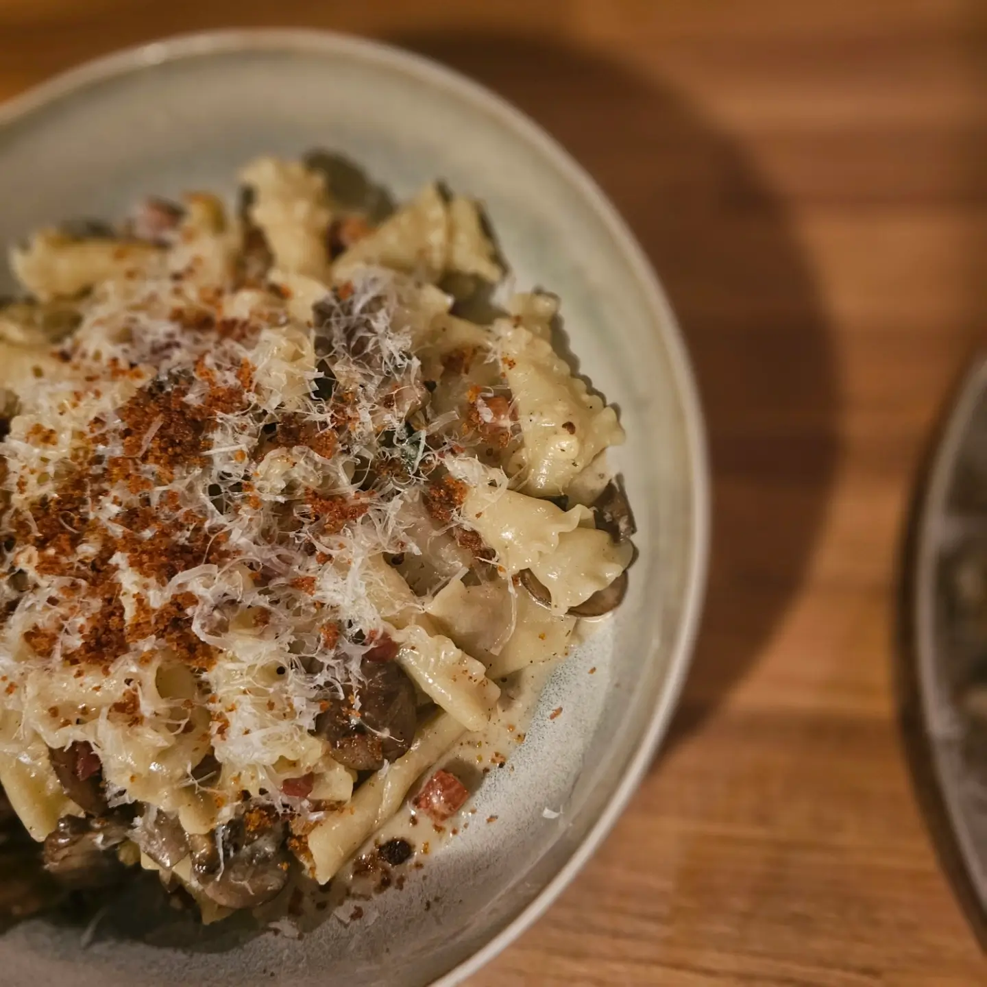 Sausage & Mushroom Capanelli